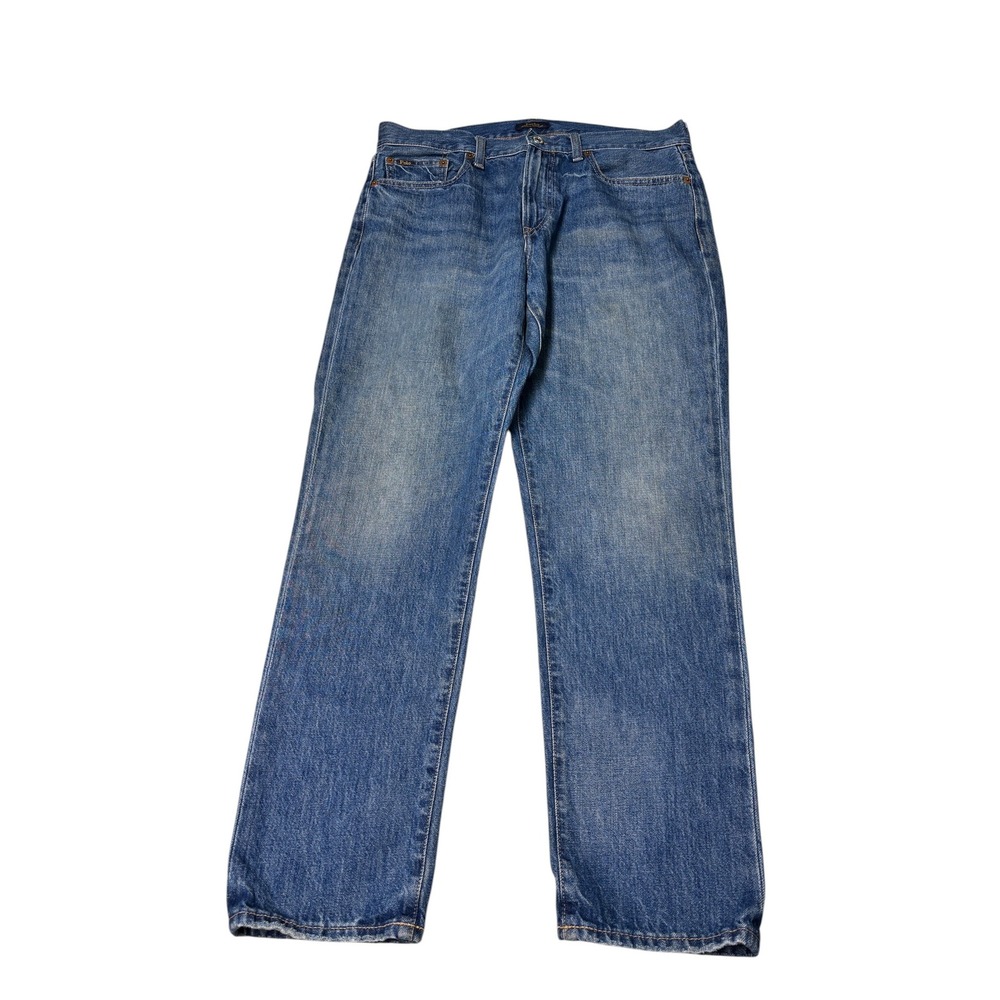 Polo Ralph Lauren Avery Boyfriend Womens 29X27 Medium Wash Straight Leg Denim